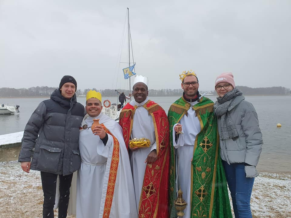 Orszak Trzech Króli na jachcie