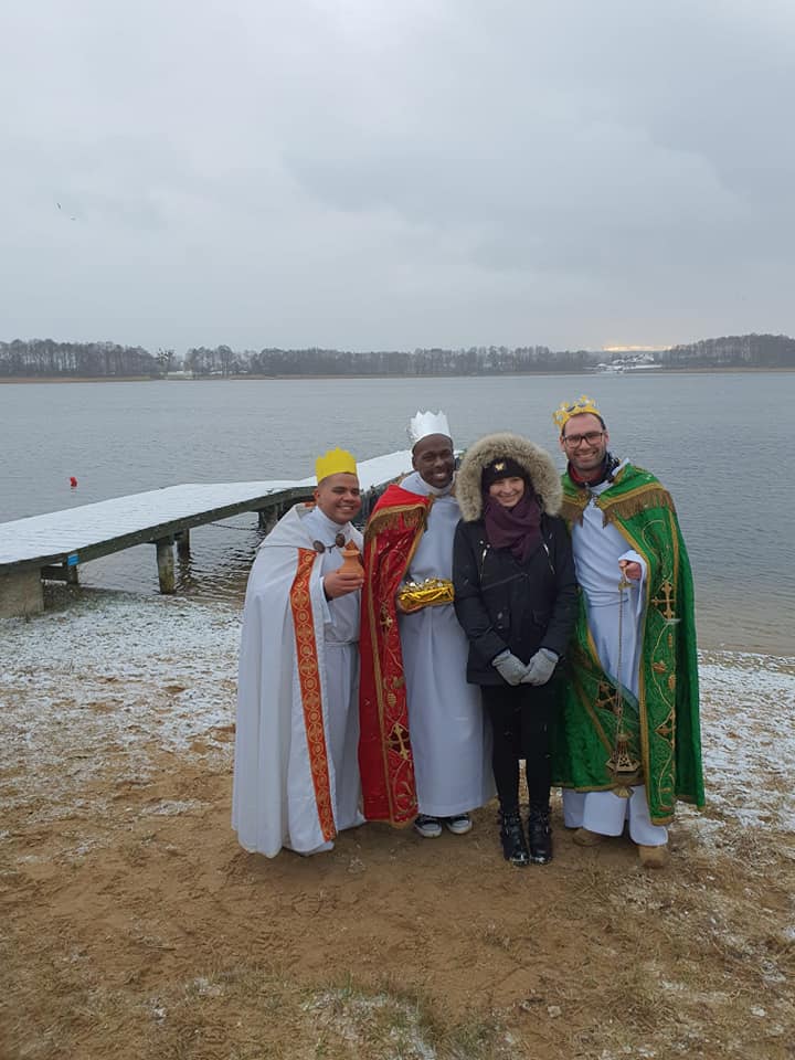 Orszak Trzech Króli na jachcie