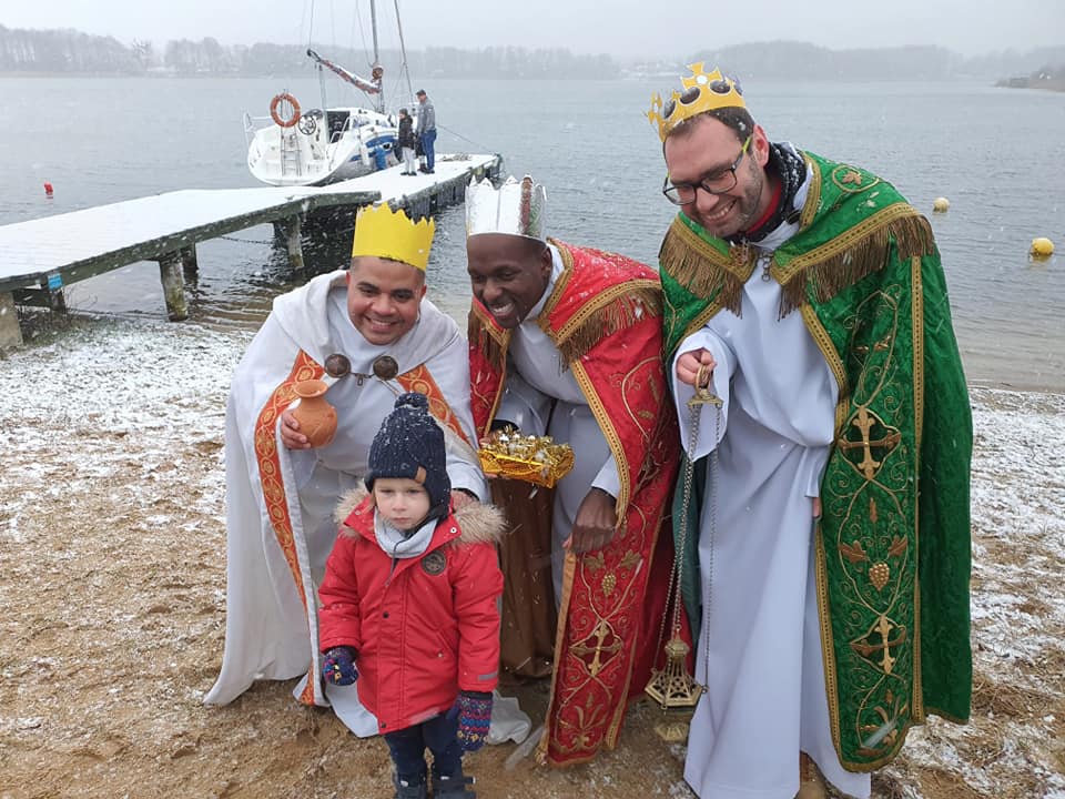 Orszak Trzech Króli na jachcie