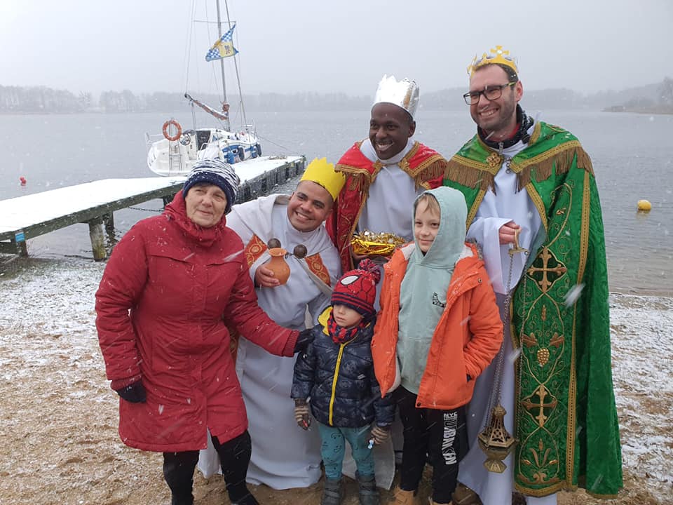 Orszak Trzech Króli na jachcie