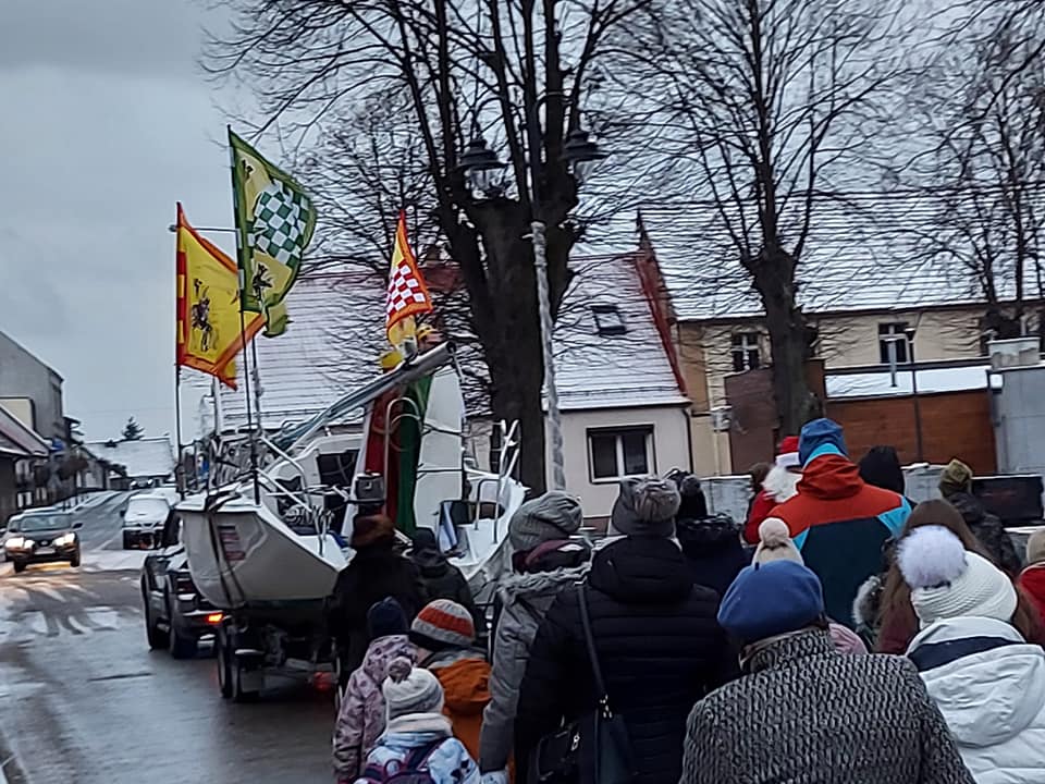 Orszak Trzech Króli na jachcie