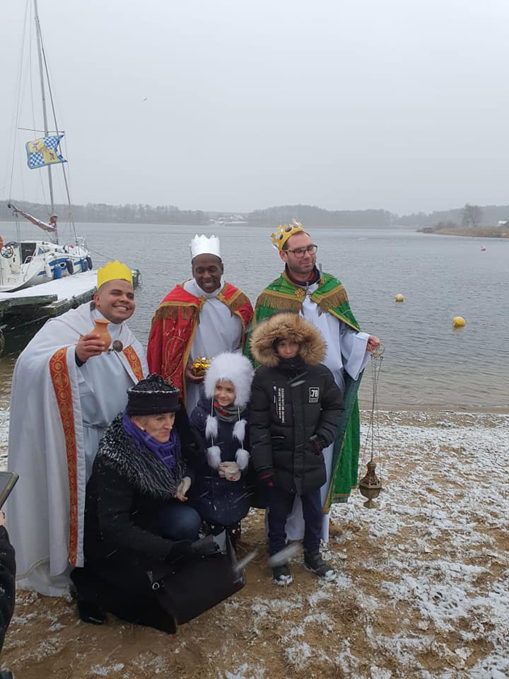 Orszak Trzech Króli na jachcie