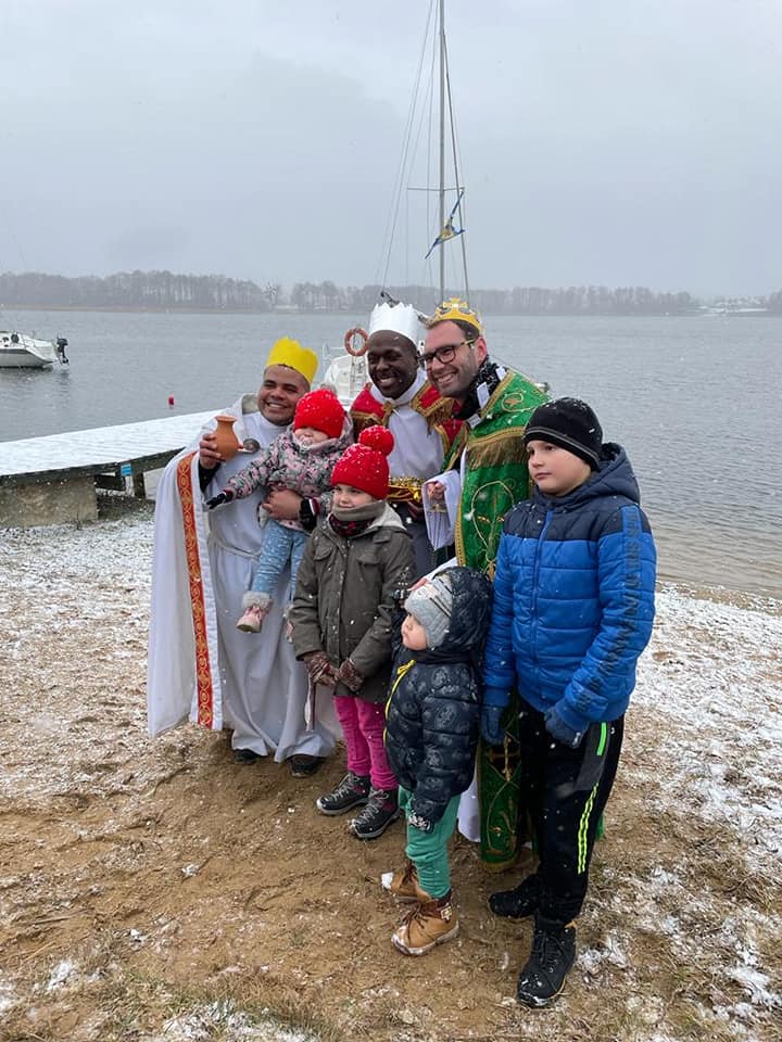 Orszak Trzech Króli na jachcie