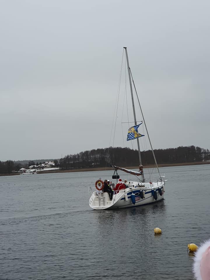 Orszak Trzech Króli na jachcie