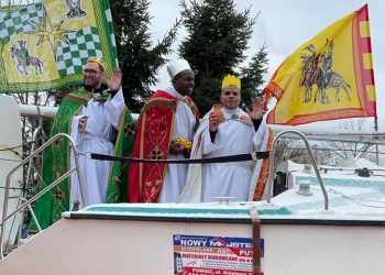 Orszak Trzech Króli na jachcie