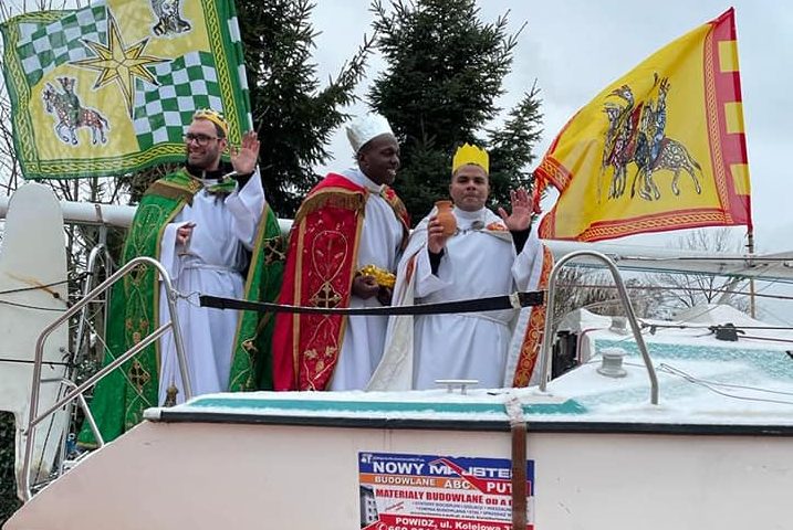 Orszak Trzech Króli na jachcie