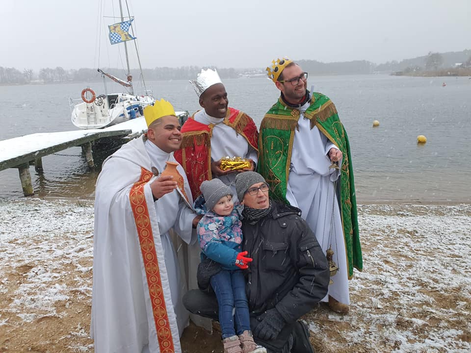 Orszak Trzech Króli na jachcie