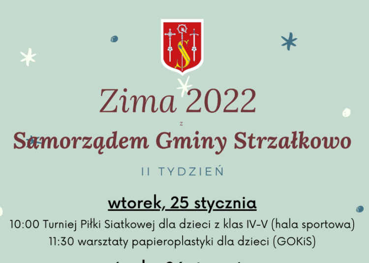 Ferie z Samorządem Gminy Strzałkowo