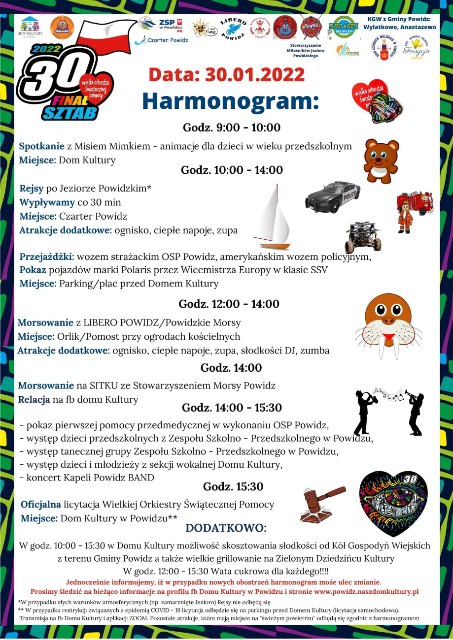 Rejsy po jeziorze na WOŚP