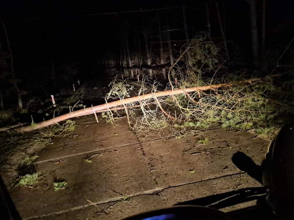 Strażacy usuwali skutki nawałnicy GALERIA ZDJĘĆ