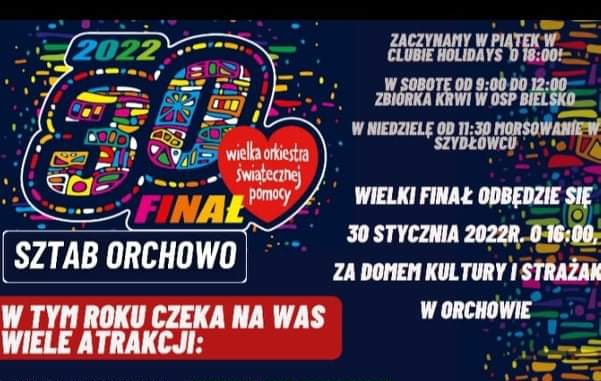 WOŚP Orchowo: Znamy program