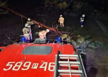 Strażacy usuwali skutki nawałnicy GALERIA ZDJĘĆ