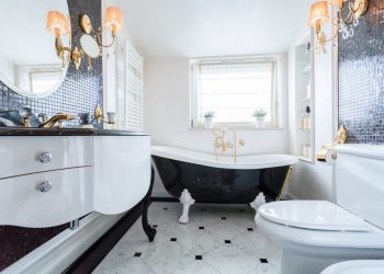 Umywalka w łazience glamour – porady w samodzielnej aranżacji łazienki