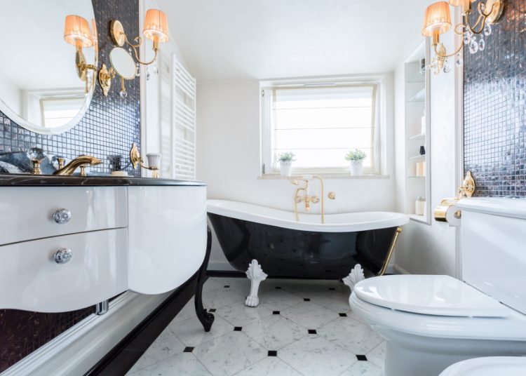 Umywalka w łazience glamour – porady w samodzielnej aranżacji łazienki