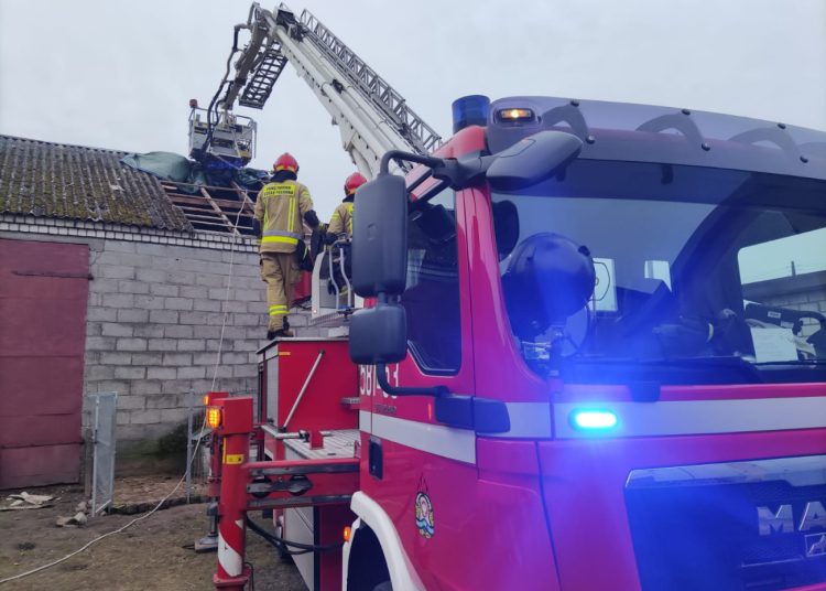 67 wyjazdów. Ogrom pracy strażaków