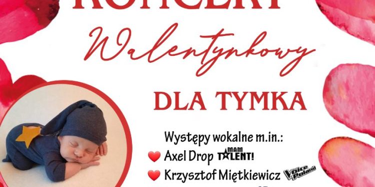 Koncert Walentynkowy dla Tymka. Już w niedzielę