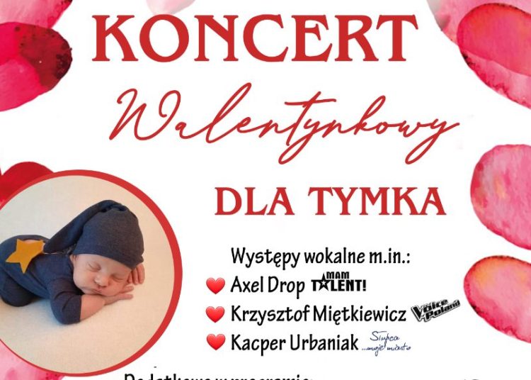 Koncert Walentynkowy dla Tymka. Już w niedzielę