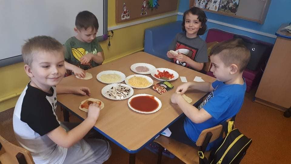 Dzień Pizzy w Przedszkolu w Kotuni