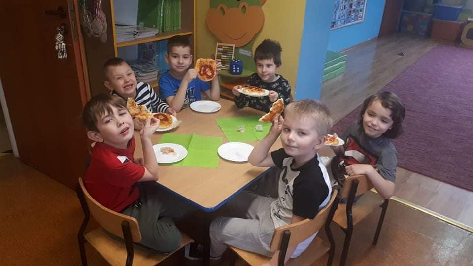 Dzień Pizzy w Przedszkolu w Kotuni