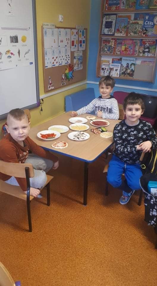 Dzień Pizzy w Przedszkolu w Kotuni