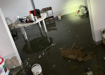 Zalało piwnicę. Interweniowali strażacy