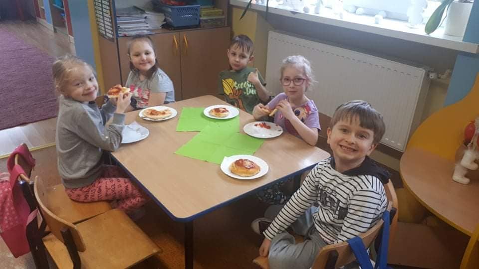 Dzień Pizzy w Przedszkolu w Kotuni