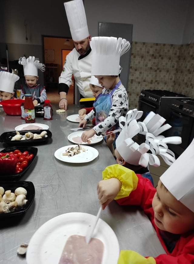 Szef Kuchni z wizytą u przedszkolaków