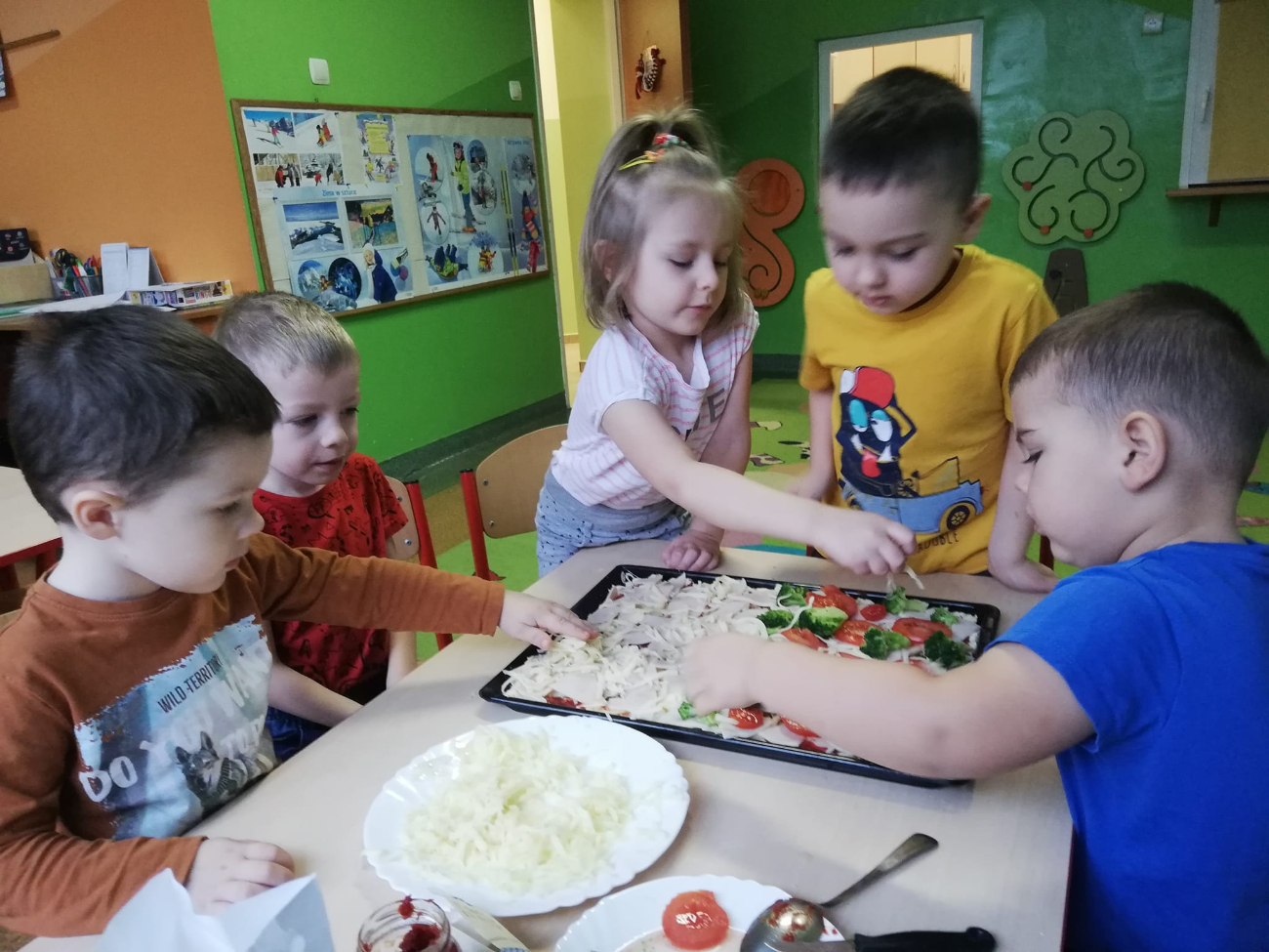 Dzień Pizzy w Przedszkolu w Kotuni