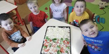 Dzień Pizzy w Przedszkolu w Kotuni