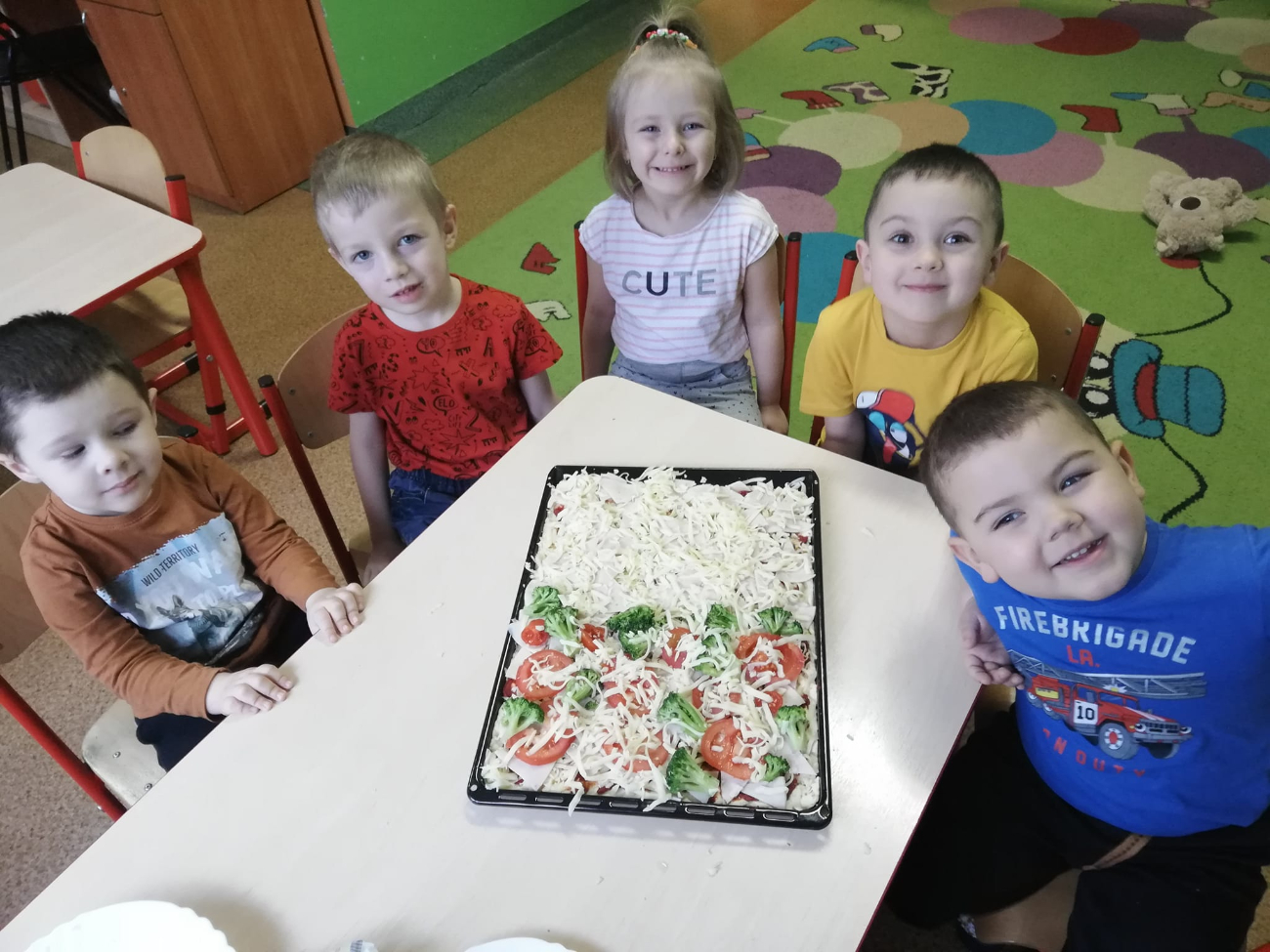 Dzień Pizzy w Przedszkolu w Kotuni