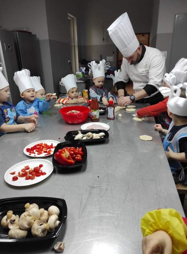 Szef Kuchni z wizytą u przedszkolaków