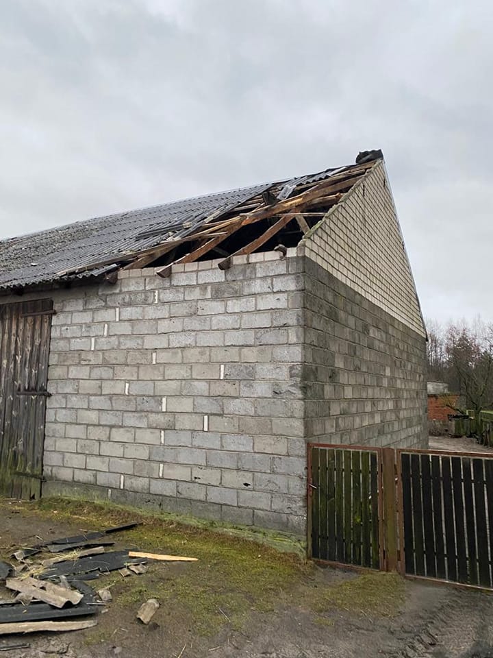 Gmina Strzałkowo: zniszczenia po wichurach GALERIA ZDJĘĆ