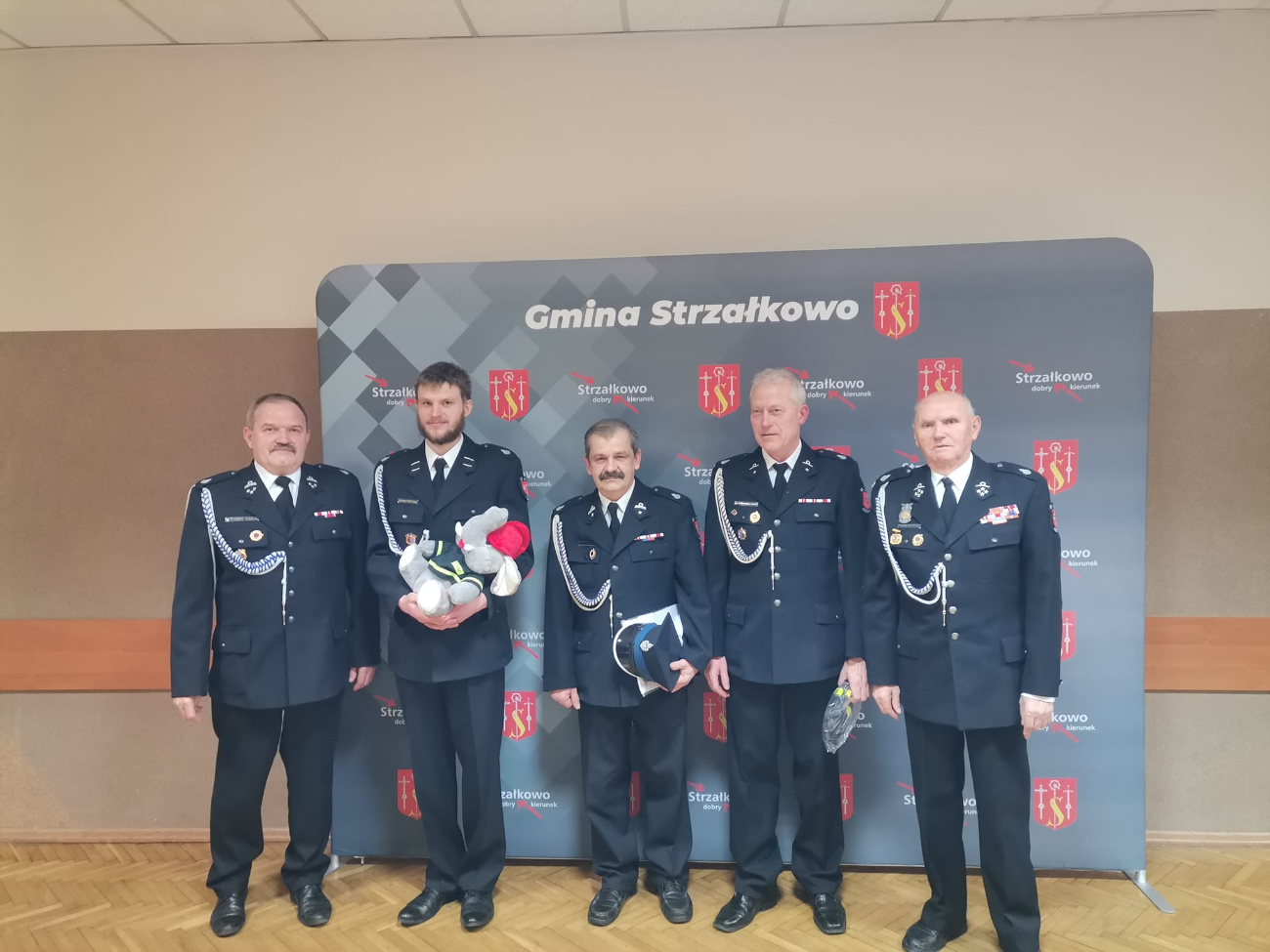 Strażacy ze Strzałkowa po walnym