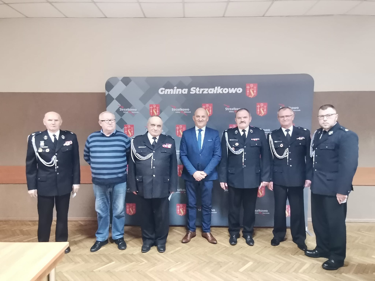 Strażacy ze Strzałkowa po walnym