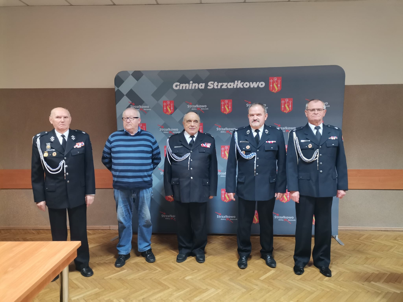 Strażacy ze Strzałkowa po walnym