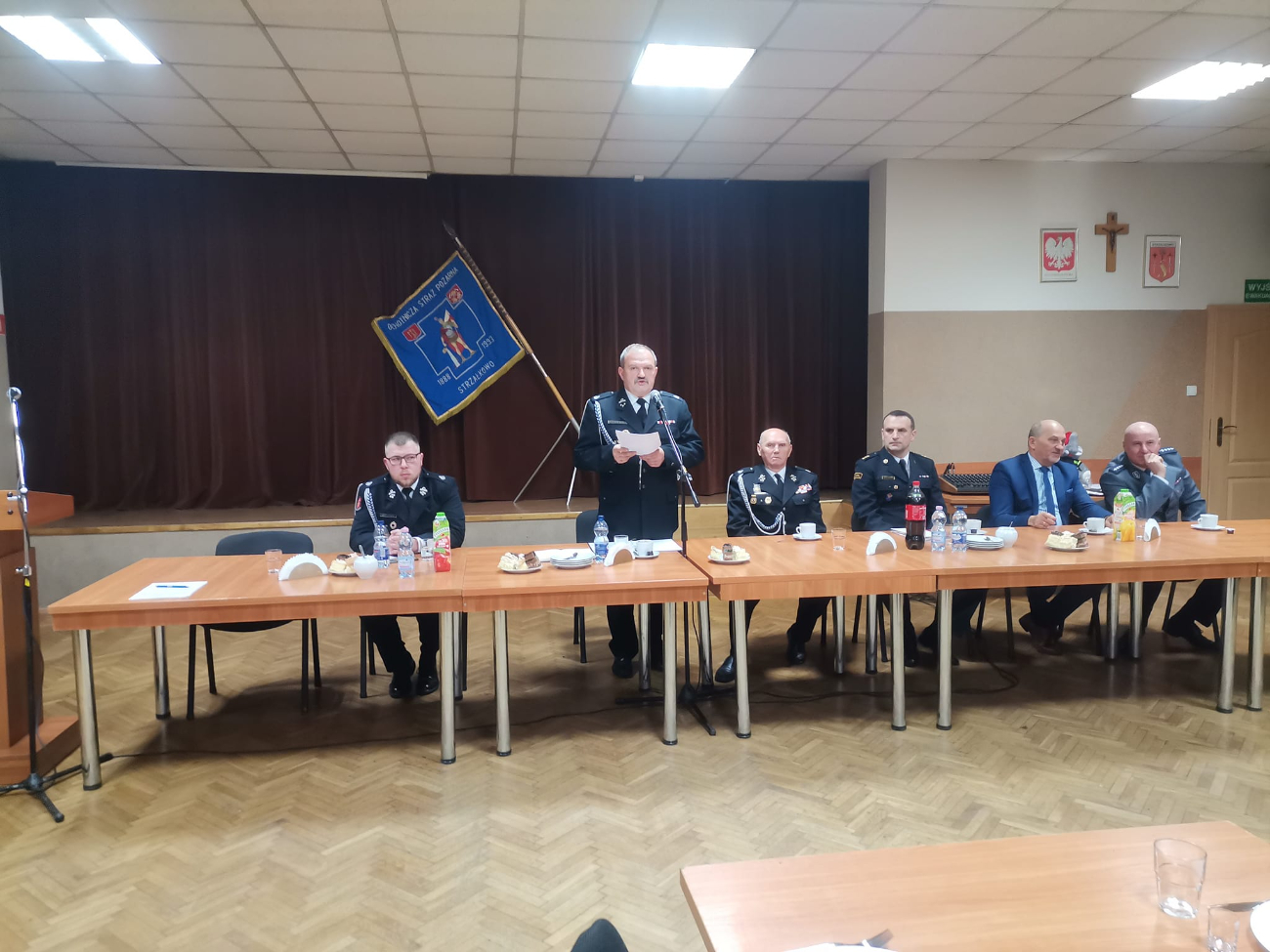 Strażacy ze Strzałkowa po walnym