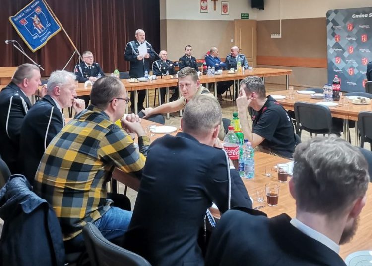 Strażacy ze Strzałkowa po walnym