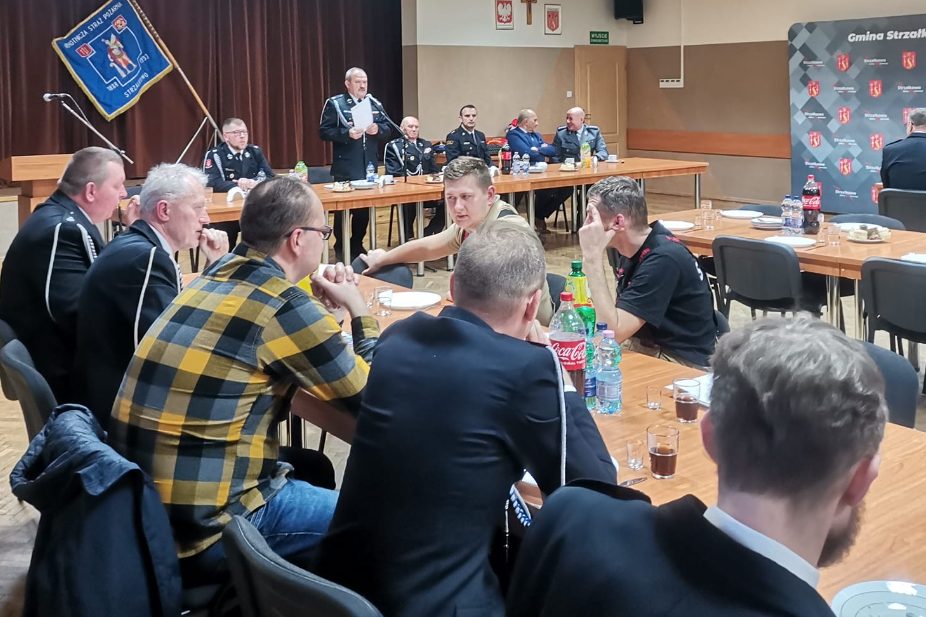 Strażacy ze Strzałkowa po walnym