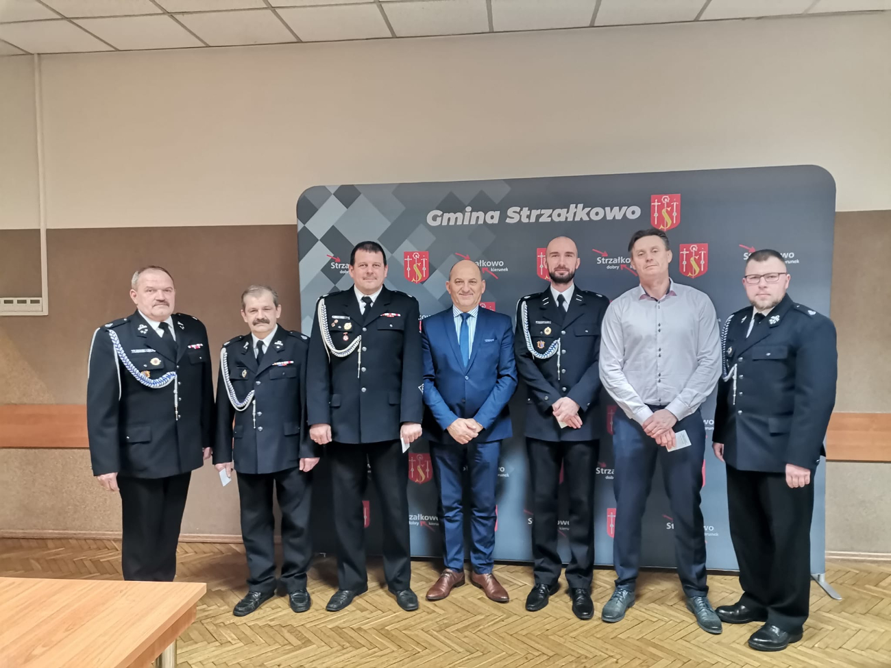 Strażacy ze Strzałkowa po walnym