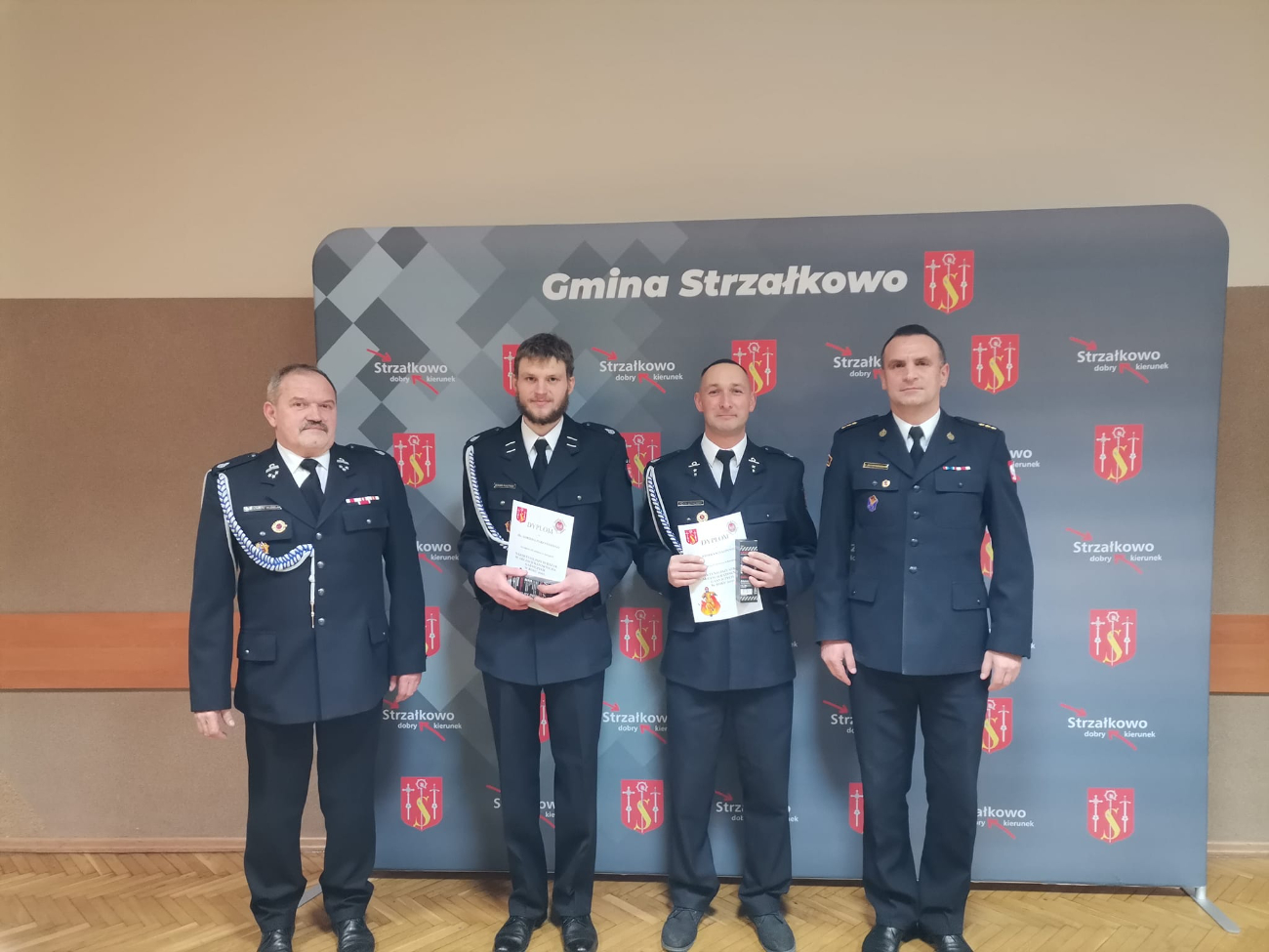 Strażacy ze Strzałkowa po walnym