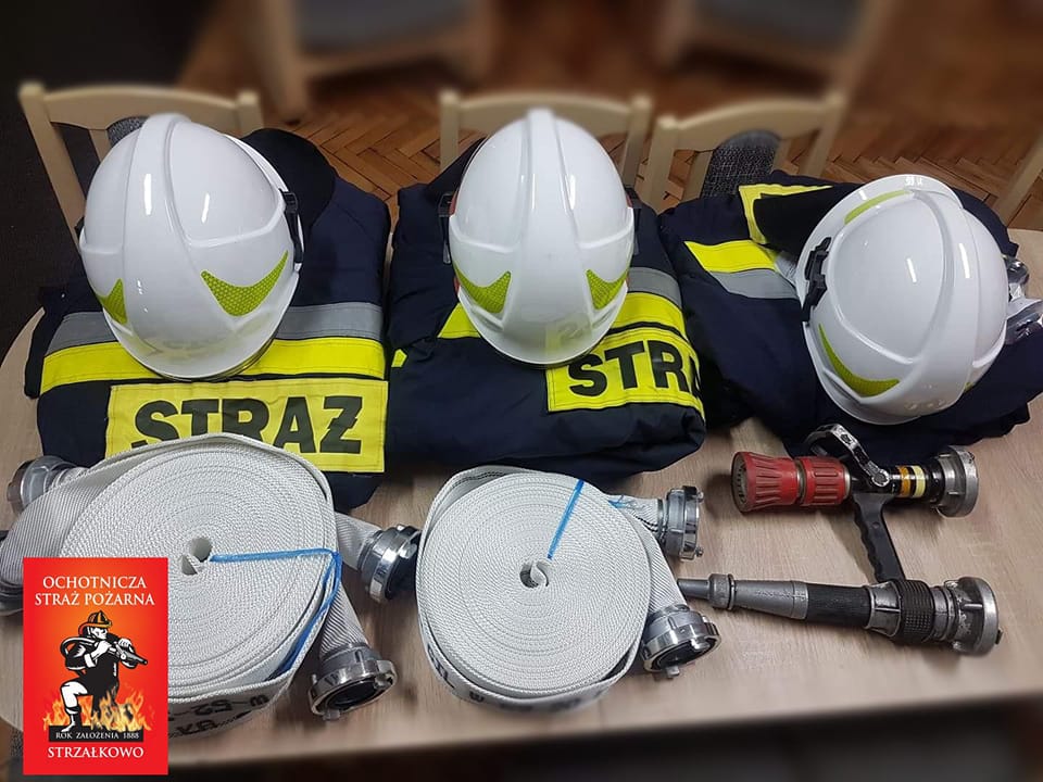 Przekazują sprzęt dla strażaków z Ukrainy