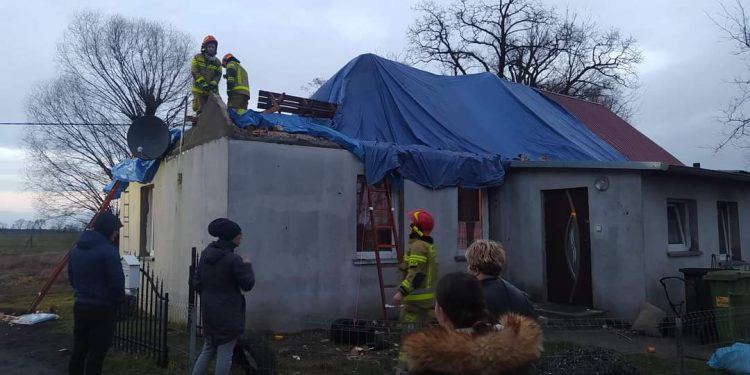 Ogromne straty w gminie po wichurze. Potrzebna pomoc!