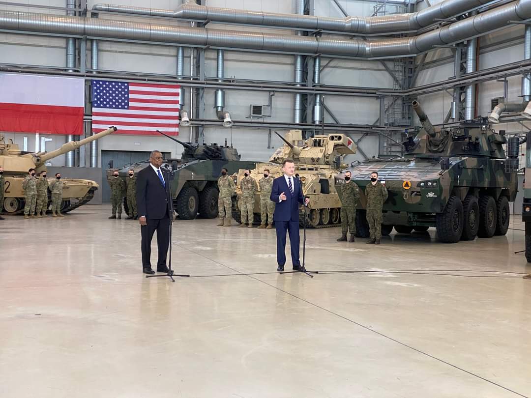 Sekretarz obrony USA wizytował Powidz