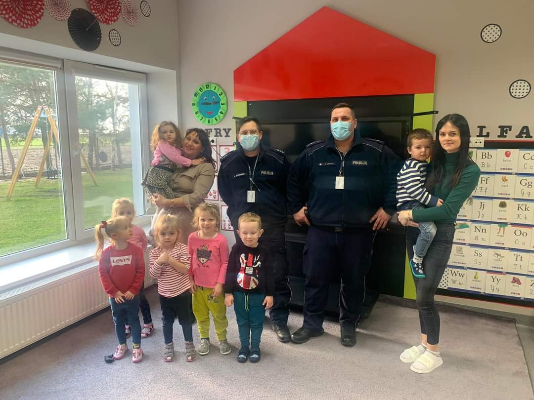 Dzielnicowy u przedszkolaków
