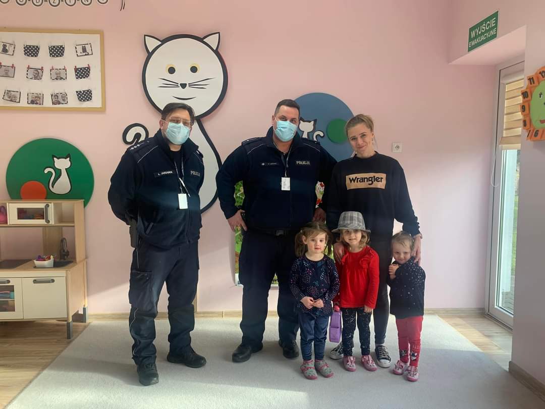 Dzielnicowy u przedszkolaków