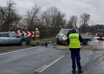 Poważny wypadek w Wólce. Droga K92 zablokowana