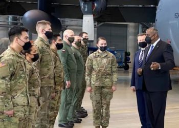 Sekretarz obrony USA wizytował Powidz