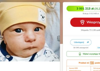 Tymek ma trzeci milion. Zbiórka nadal trwa