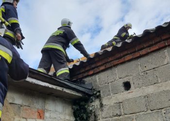 Druhowie z Ciążenia ratowali mienie