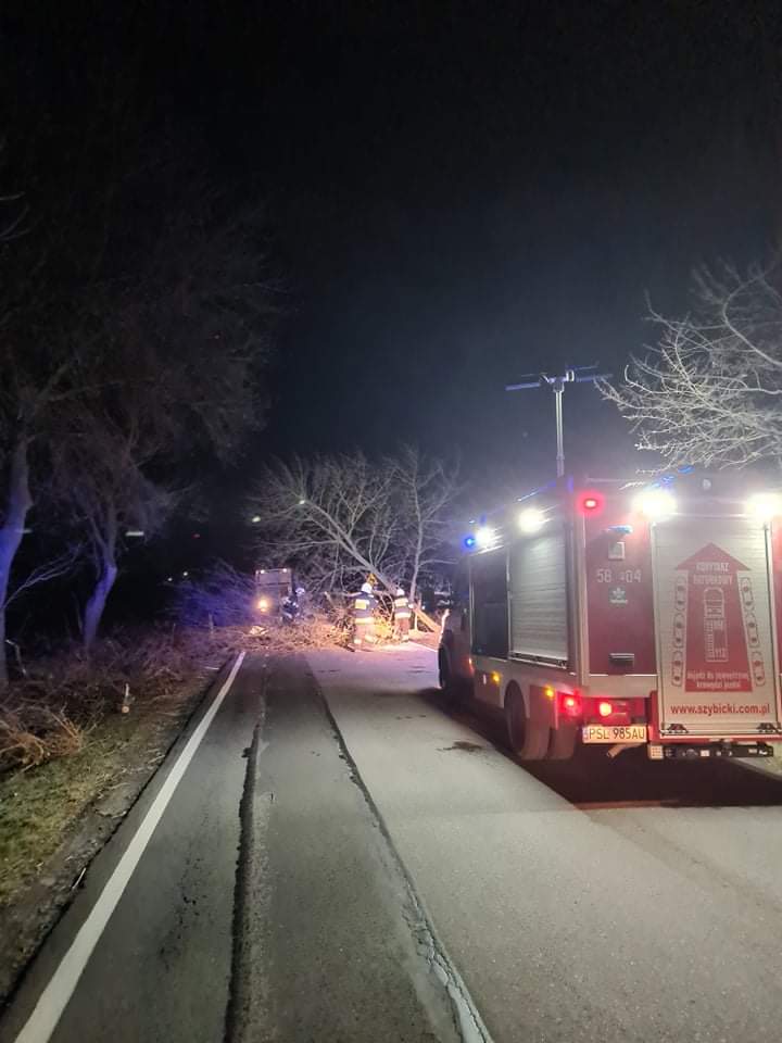 Druhowie z Ciążenia ratowali mienie